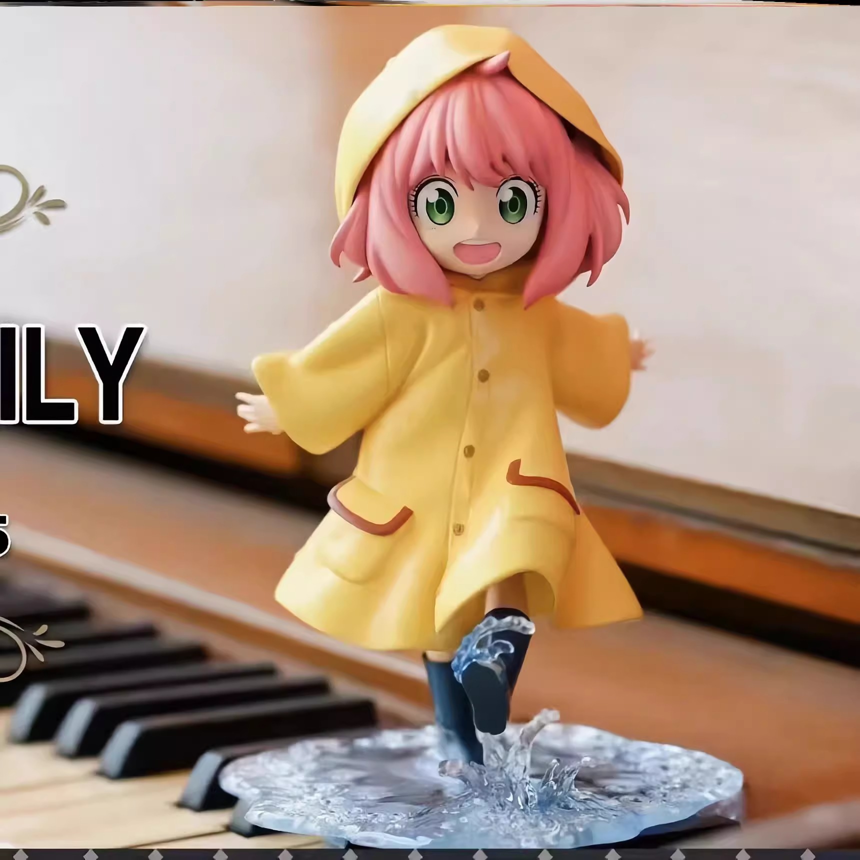 间谍过家家手办踢水阿尼亚福杰阿妮亚可爱动漫模型二次元摆件周边